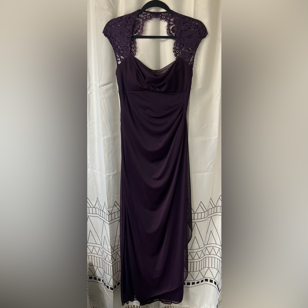 Beautiful Dark Plum Gown